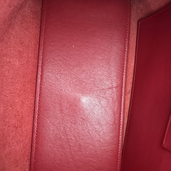 Saint Laurent Monogram Cabas Leather Tote - Picture 9 of 16